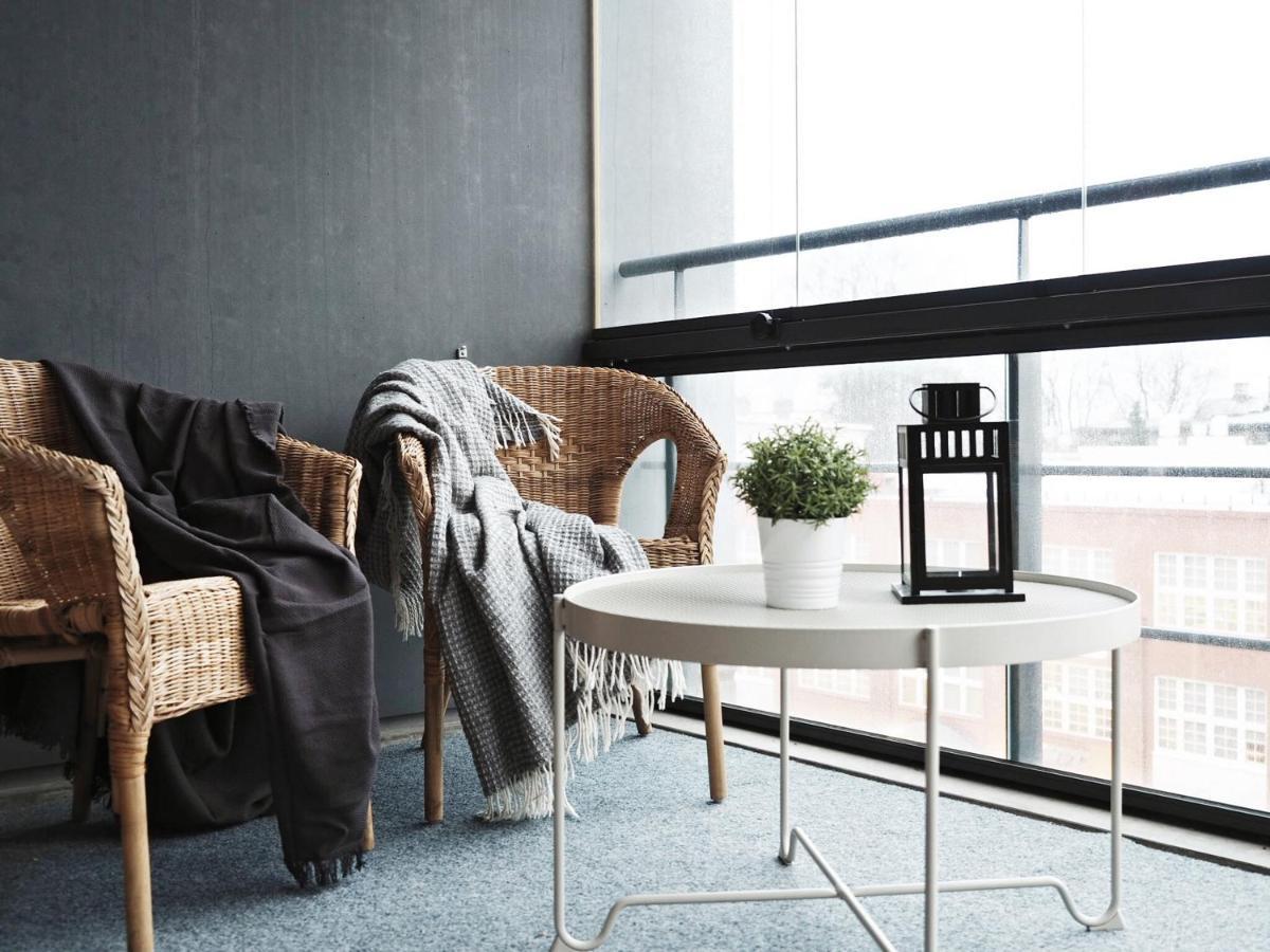 2Ndhomes Tampere "Espa": Modern Apartment with Sunset View and Sauna Exterior photo